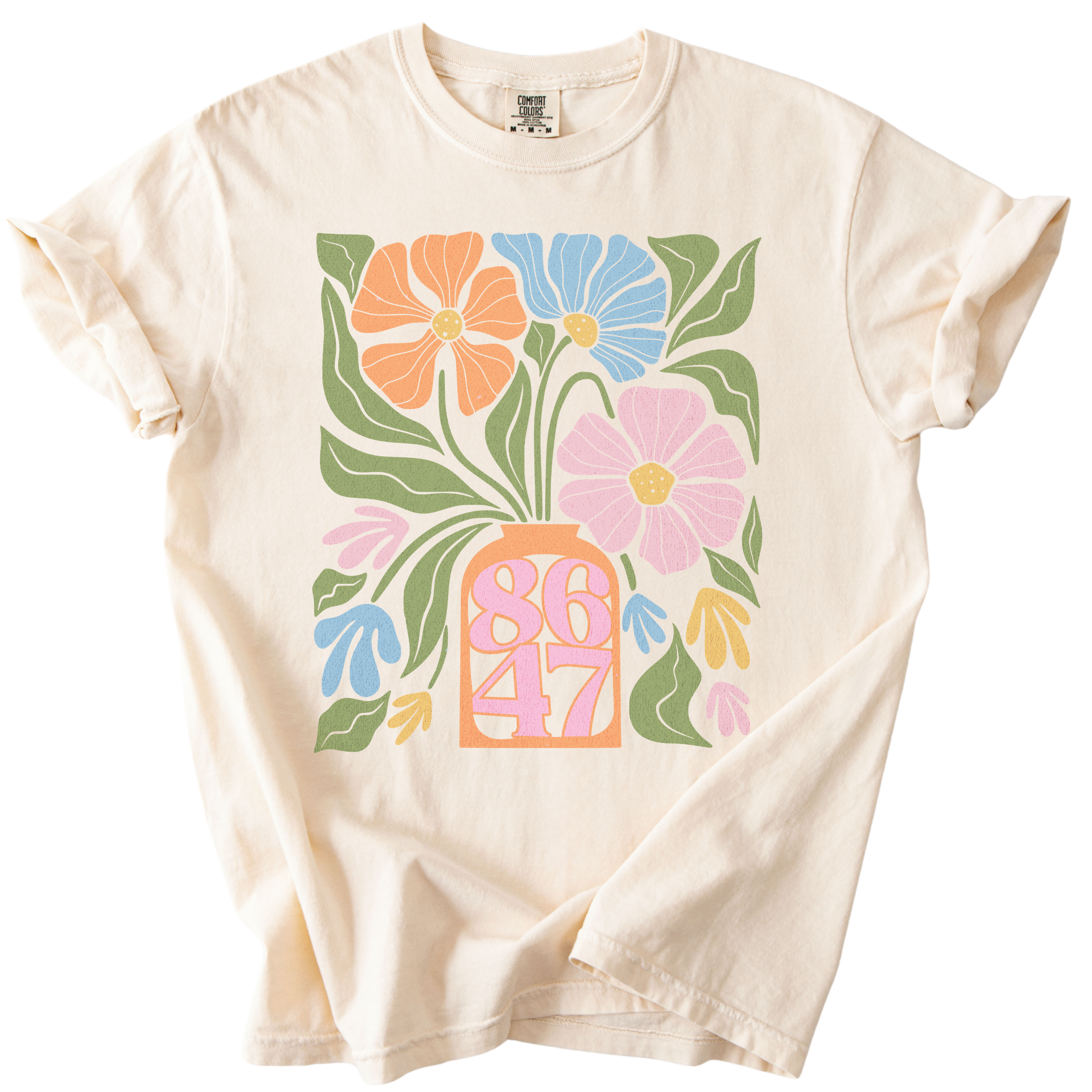 86 47 Pastel Floral Tee