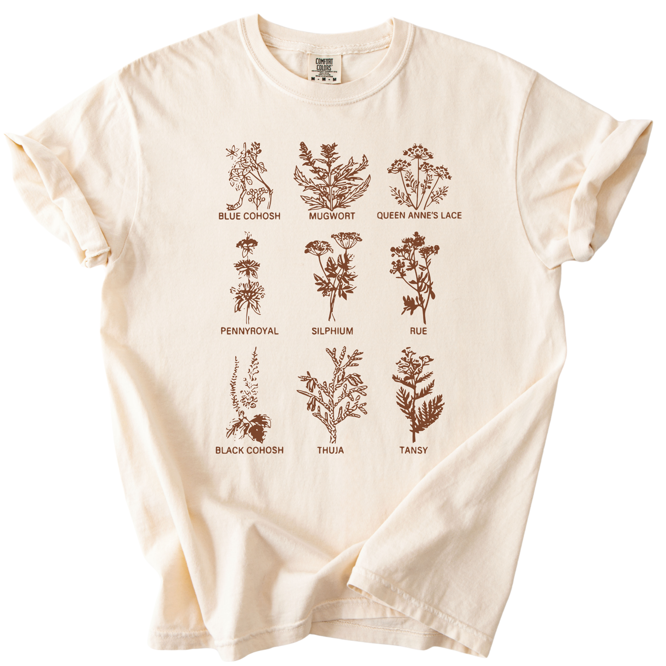 Subtle Pro Choice Abortion Herbs Tee