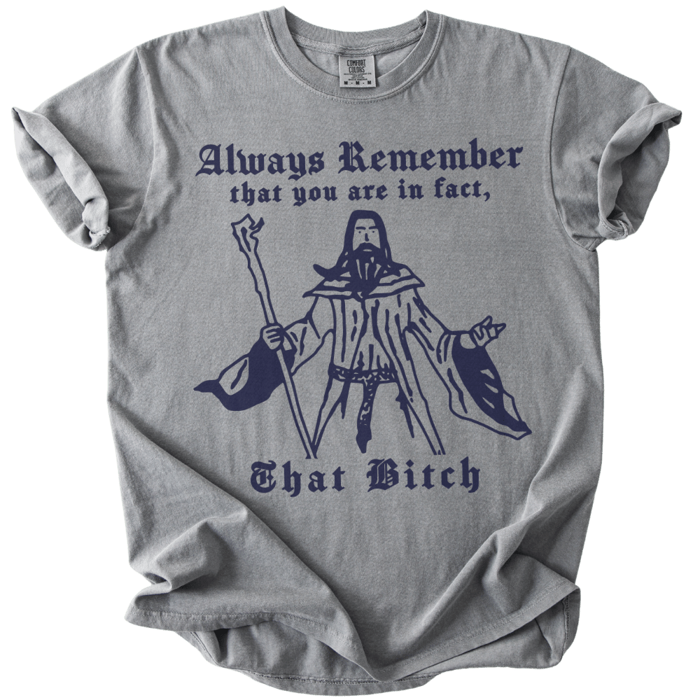 Always Remember You Are In Fact That Bitch Tee