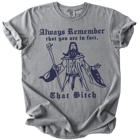 Always Remember You Are In Fact That Bitch Tee