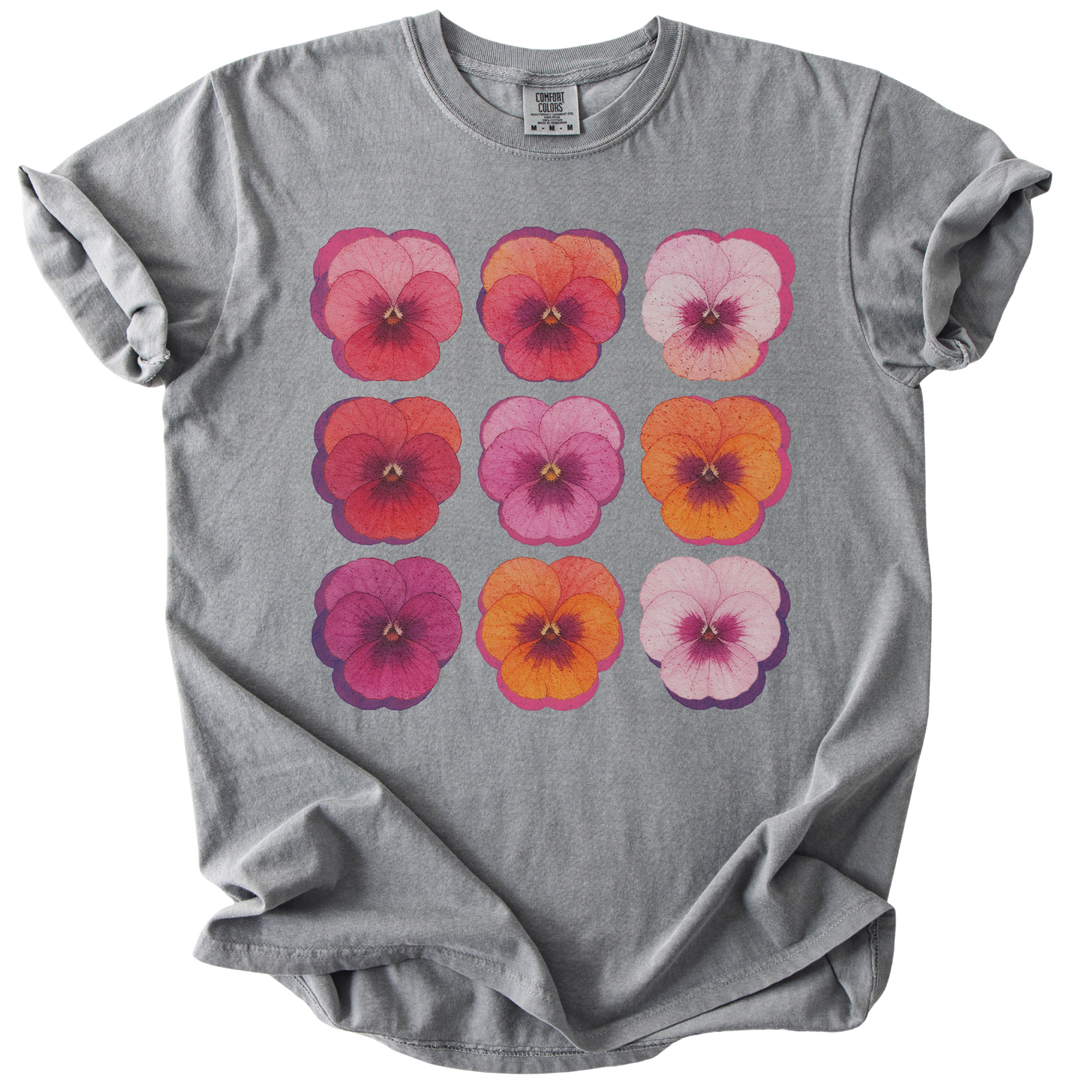 Lesbian WLW Pride Pansies Tee