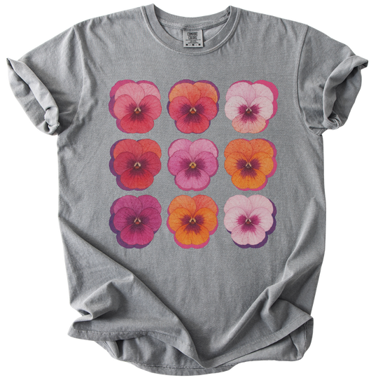 Lesbian WLW Pride Pansies Tee