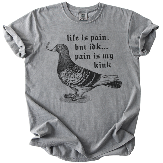 Pigeon Pain is My Kink Tee