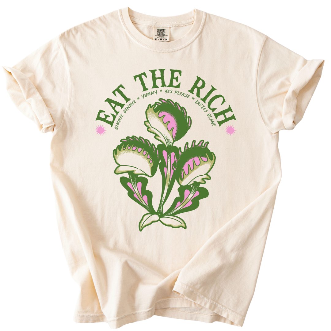 Eat The Rich Venus Fly Trap Tee