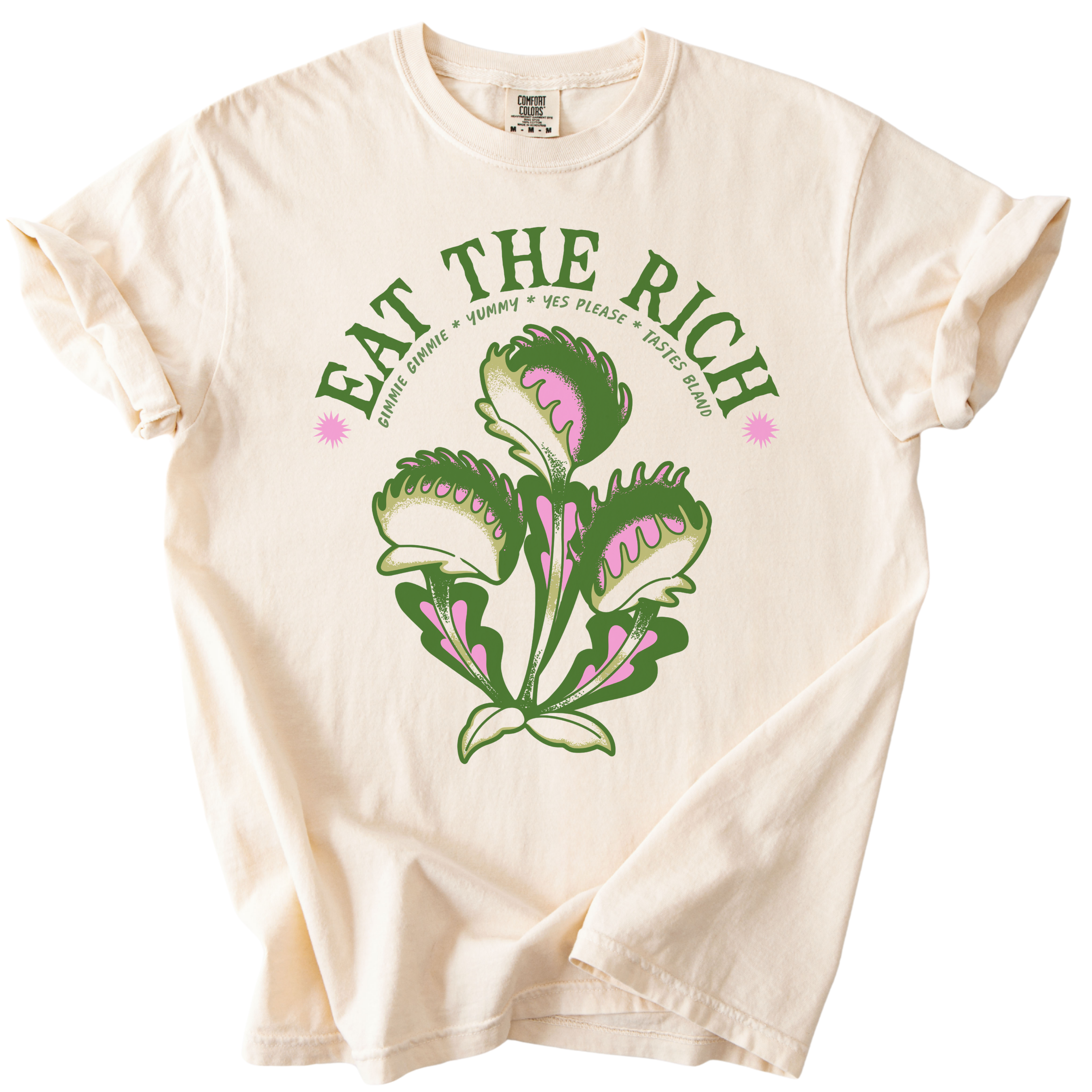 Eat The Rich Venus Fly Trap Tee