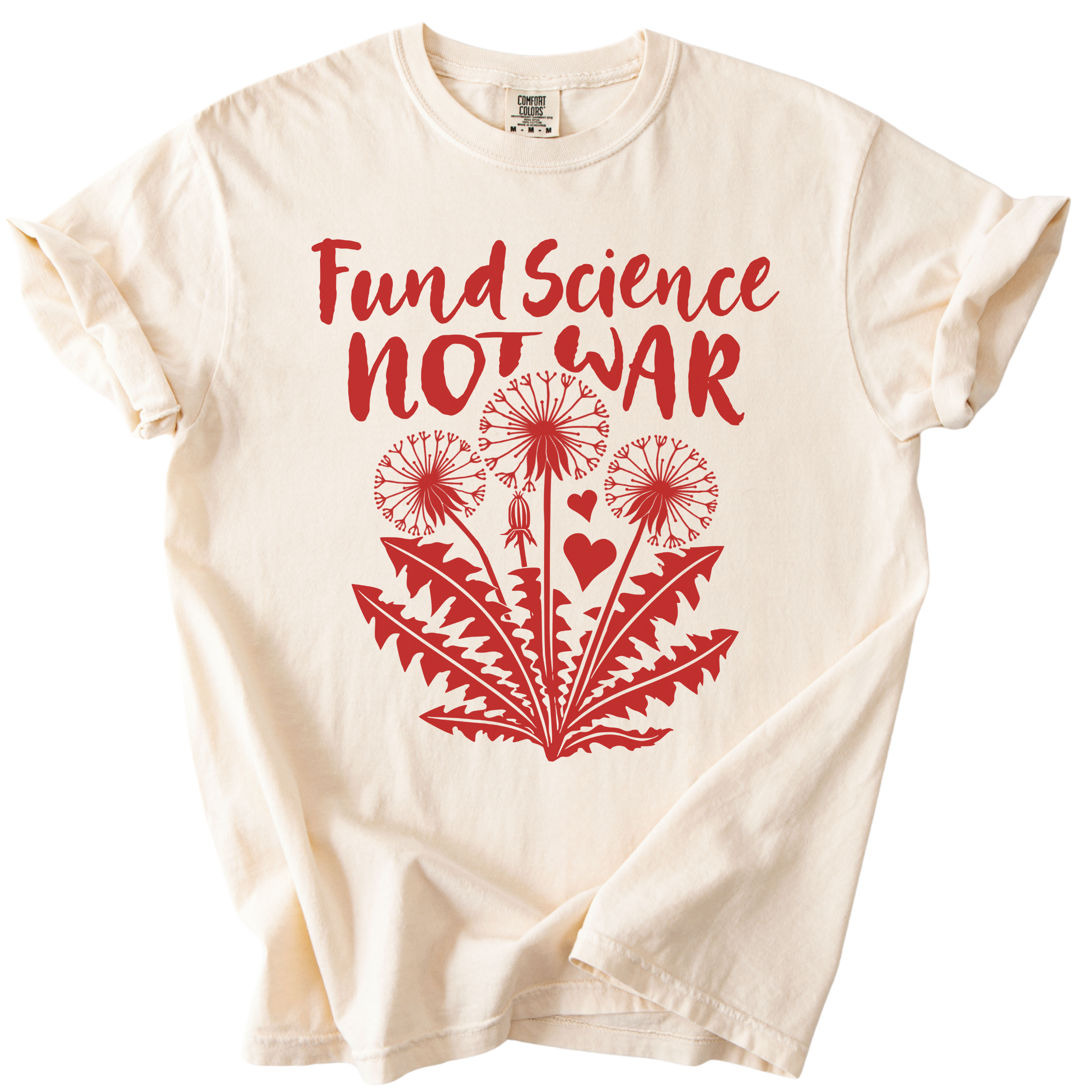 Fund Science Not War Tee