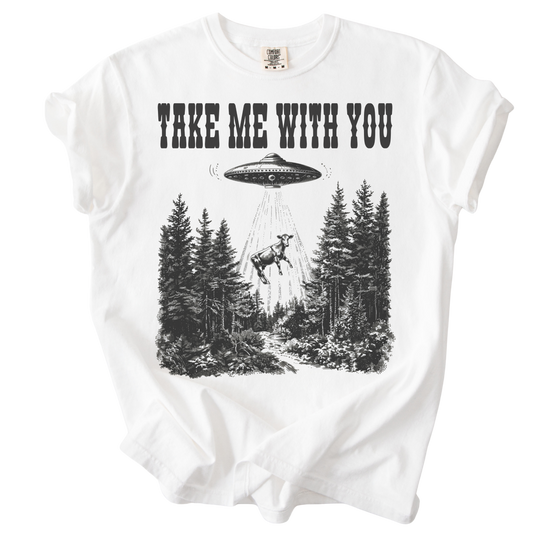 UFO Take Me With You Tee