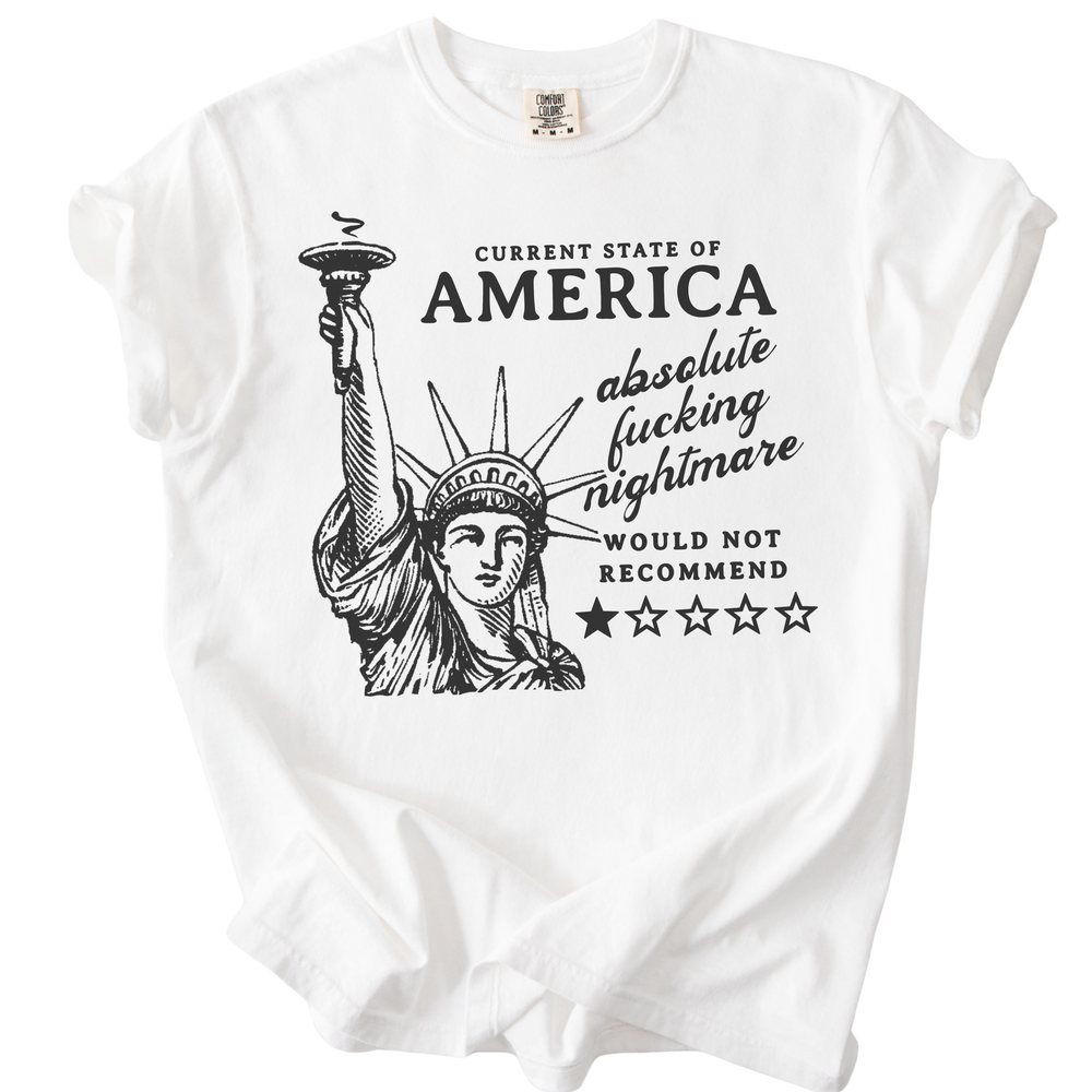 America: Would Not Recommend Tee
