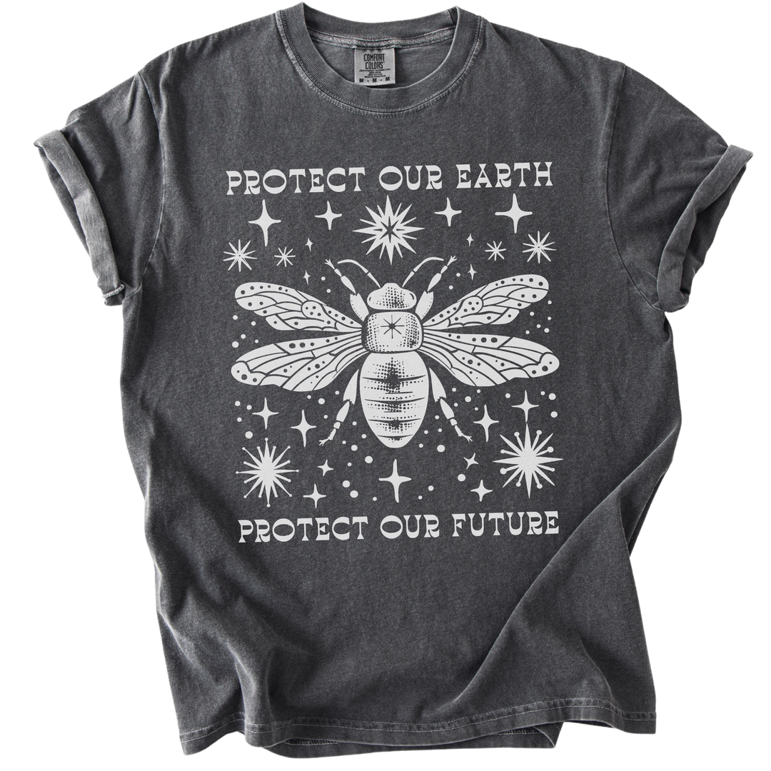 Protect Our Earth Protect Our Future Bee Tee