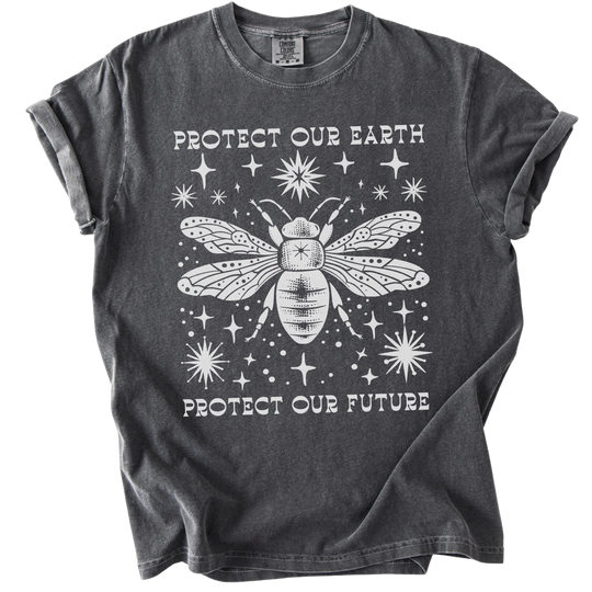 Protect Our Earth Protect Our Future Bee Tee