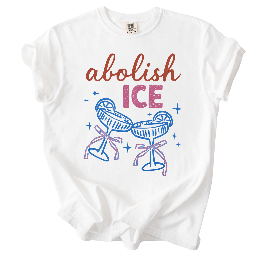 Abolish ICE Champagne Toast Tee