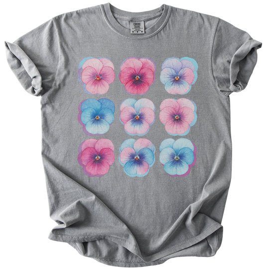 Trans Pride Pansies Tee