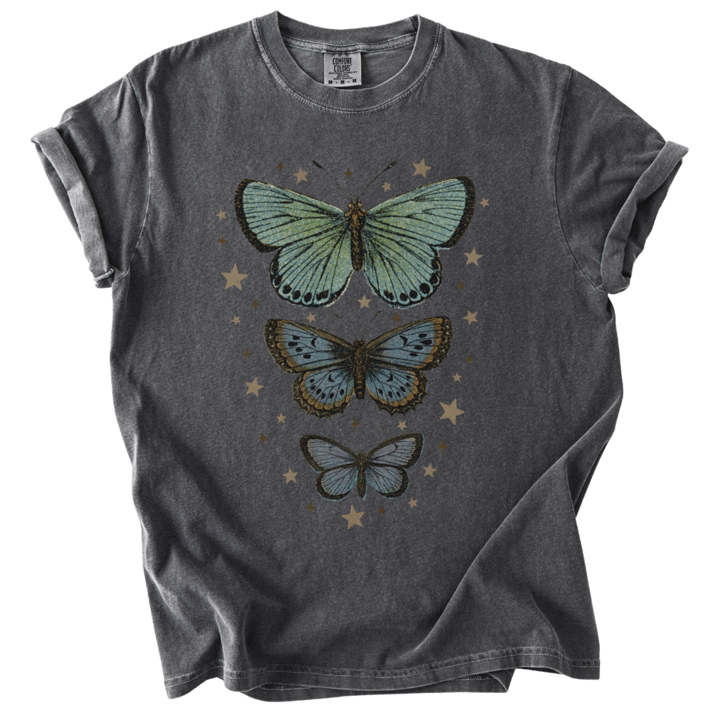 3 Butterflies Tee - The Rogue Petal Co. - T-Shirt