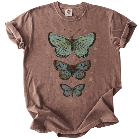 3 Butterflies Tee - The Rogue Petal Co. - T-Shirt
