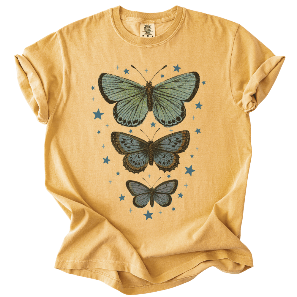 3 Butterflies Tee - The Rogue Petal Co. - T-Shirt