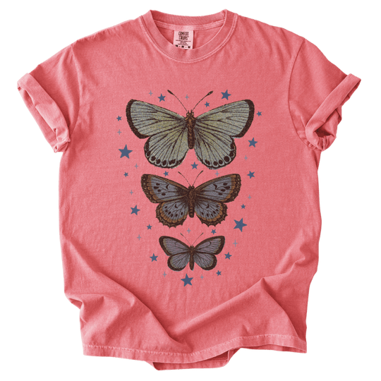 3 Butterflies Tee - The Rogue Petal Co. - T-Shirt