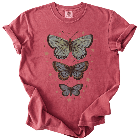 3 Butterflies Tee - The Rogue Petal Co. - T-Shirt