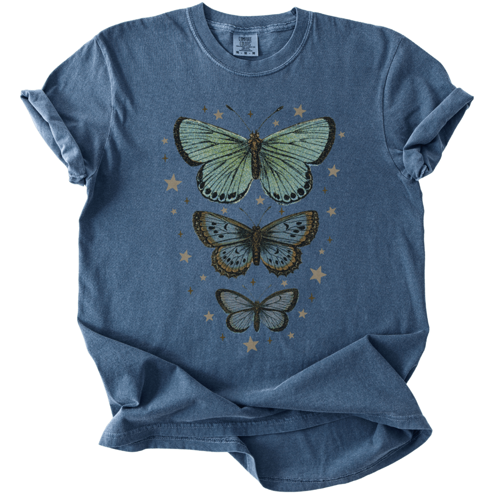 3 Butterflies Tee - The Rogue Petal Co. - T-Shirt