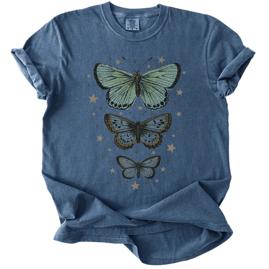 3 Butterflies Tee - The Rogue Petal Co. - T-Shirt