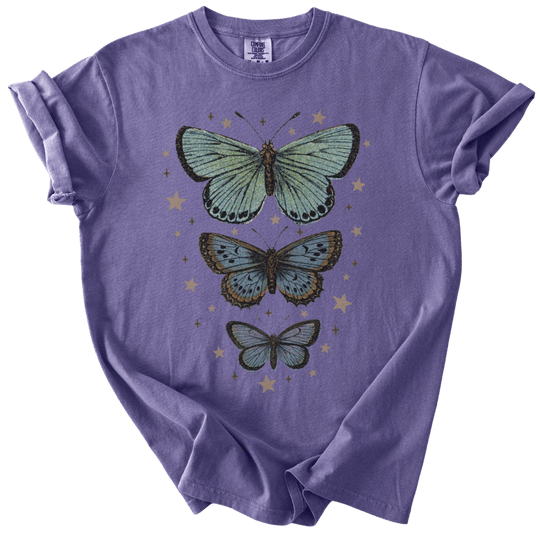 3 Butterflies Tee - The Rogue Petal Co. - T-Shirt