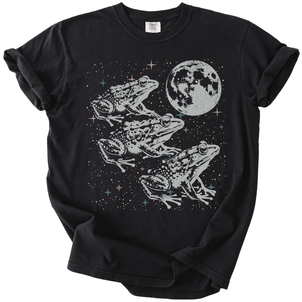 3 Frog Moon Tee - The Rogue Petal Co. - T-Shirt