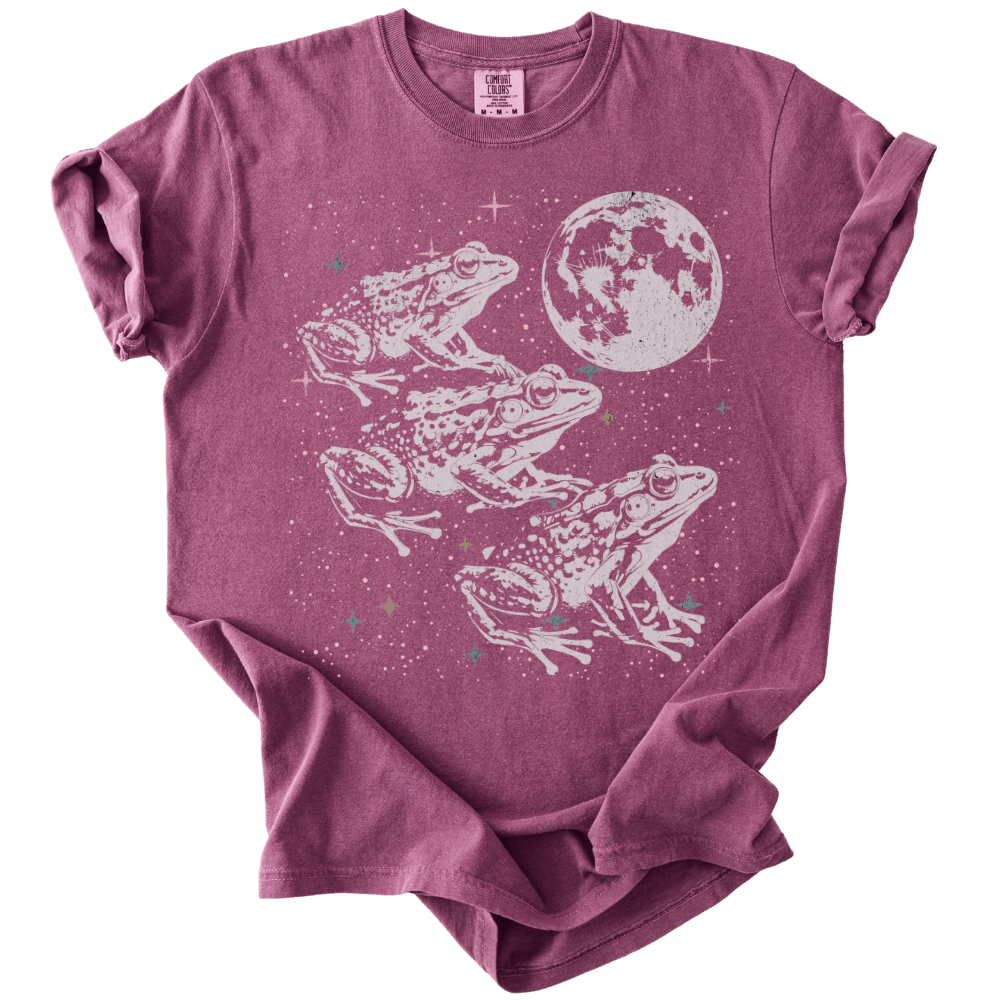 3 Frog Moon Tee - The Rogue Petal Co. - T-Shirt