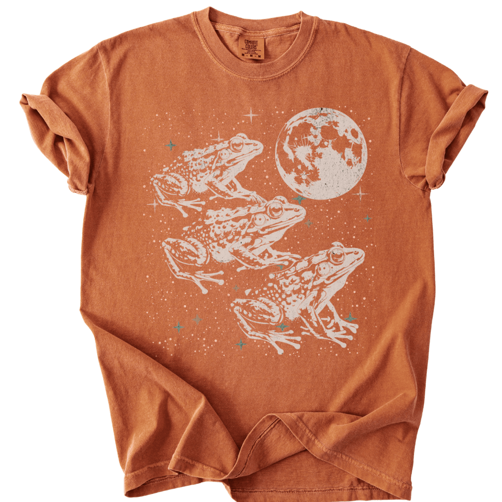 3 Frog Moon Tee - The Rogue Petal Co. - T-Shirt