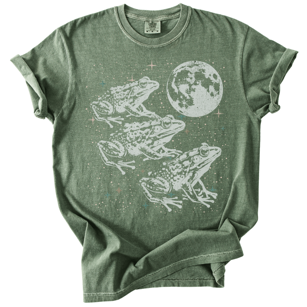 3 Frog Moon Tee - The Rogue Petal Co. - T-Shirt
