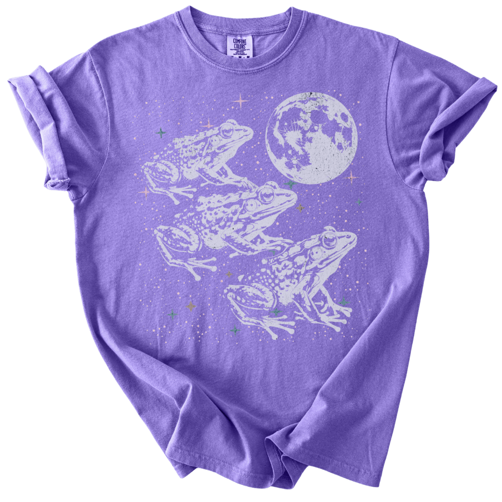 3 Frog Moon Tee - The Rogue Petal Co. - T-Shirt