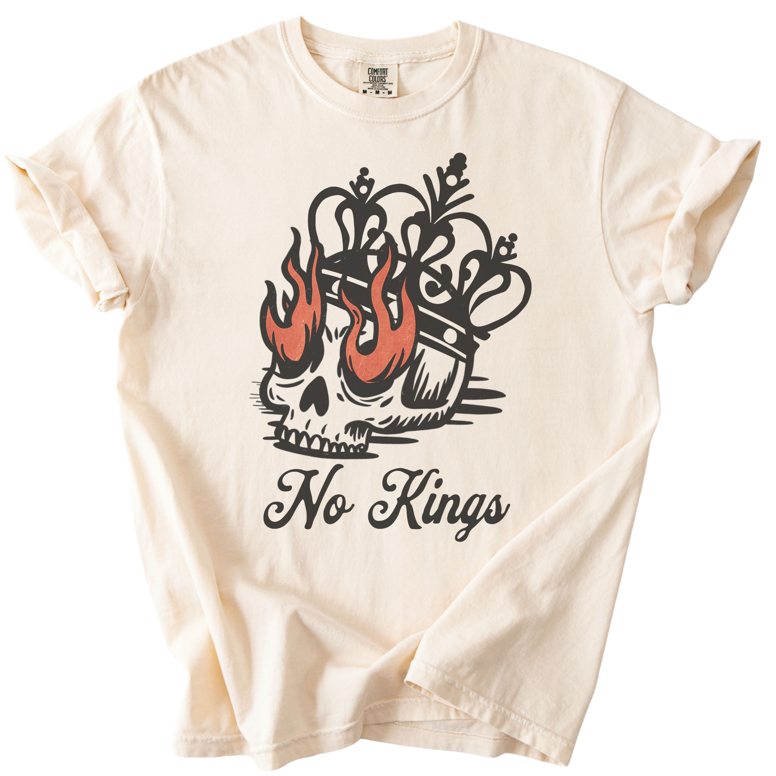 No Kings Skull Tee