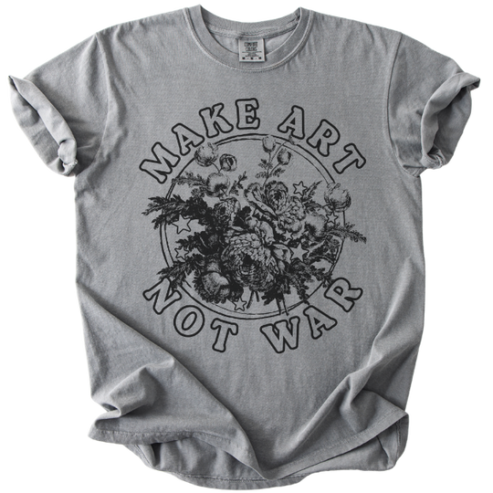 Make Art Not War Tee
