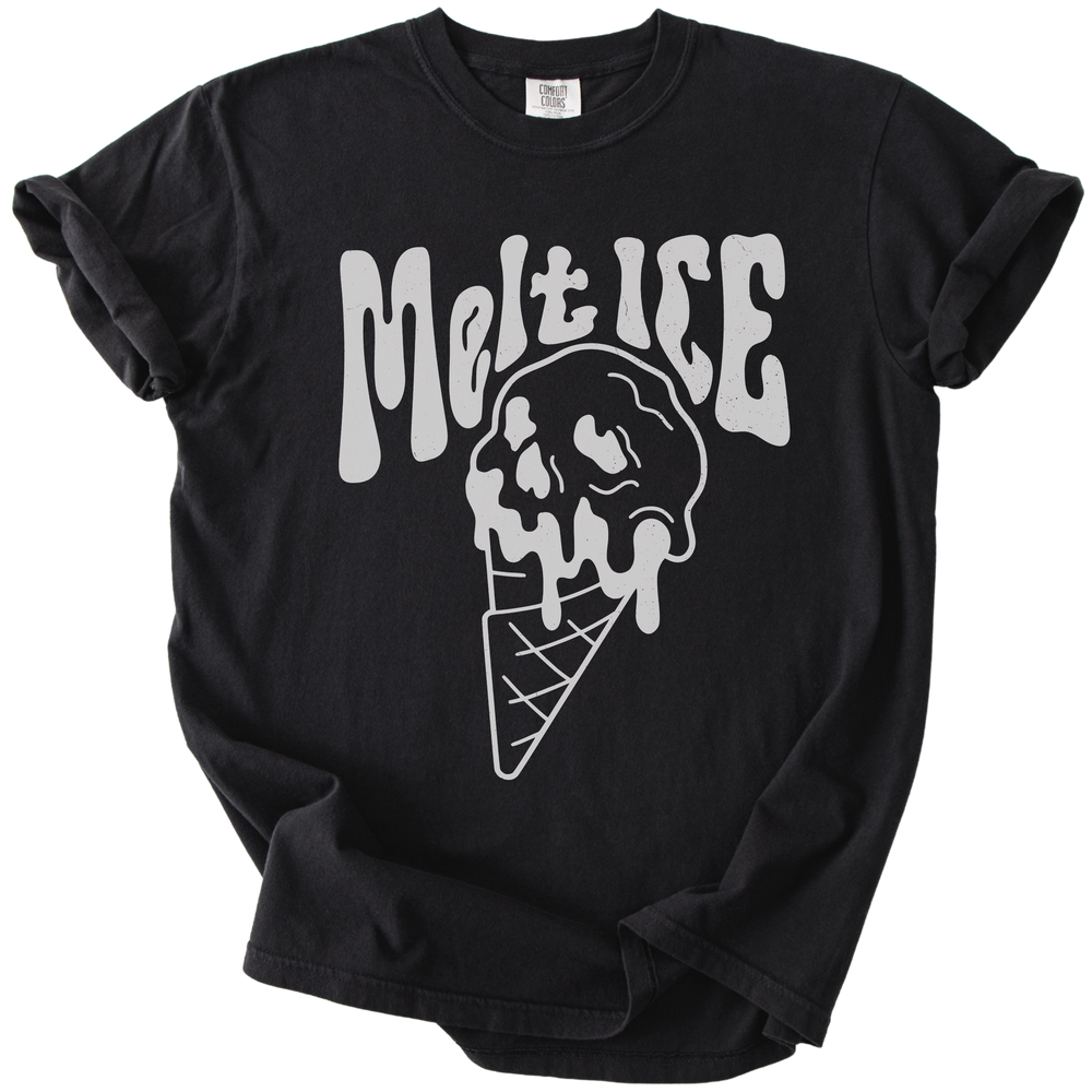 Melt Ice Ice Cream Skull Tee