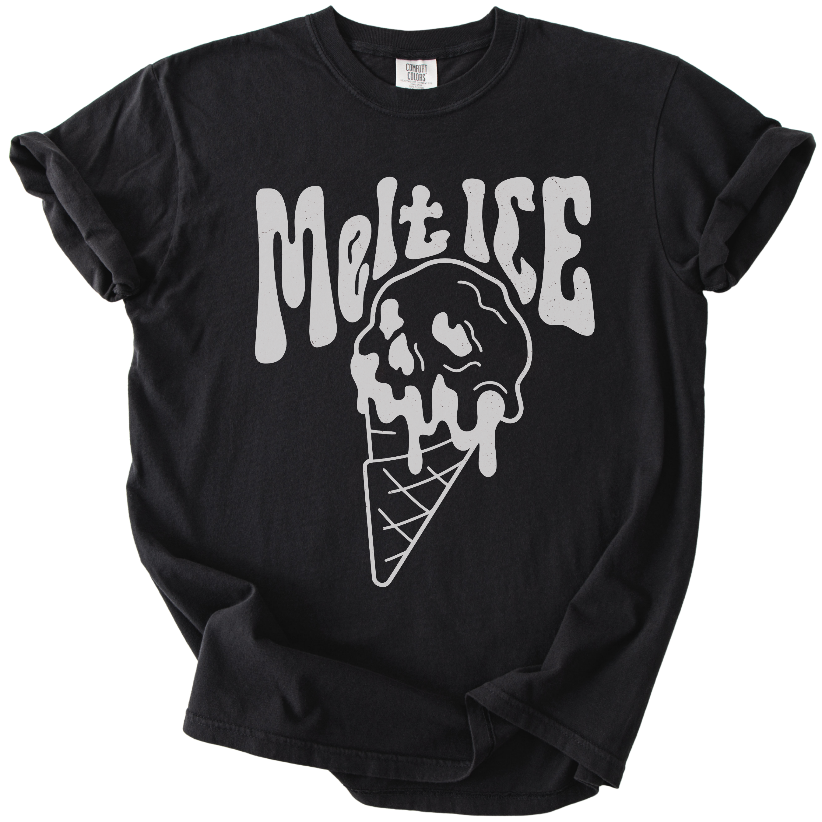 Melt Ice Ice Cream Skull Tee