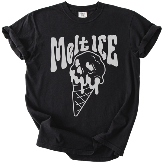 Melt Ice Ice Cream Skull Tee