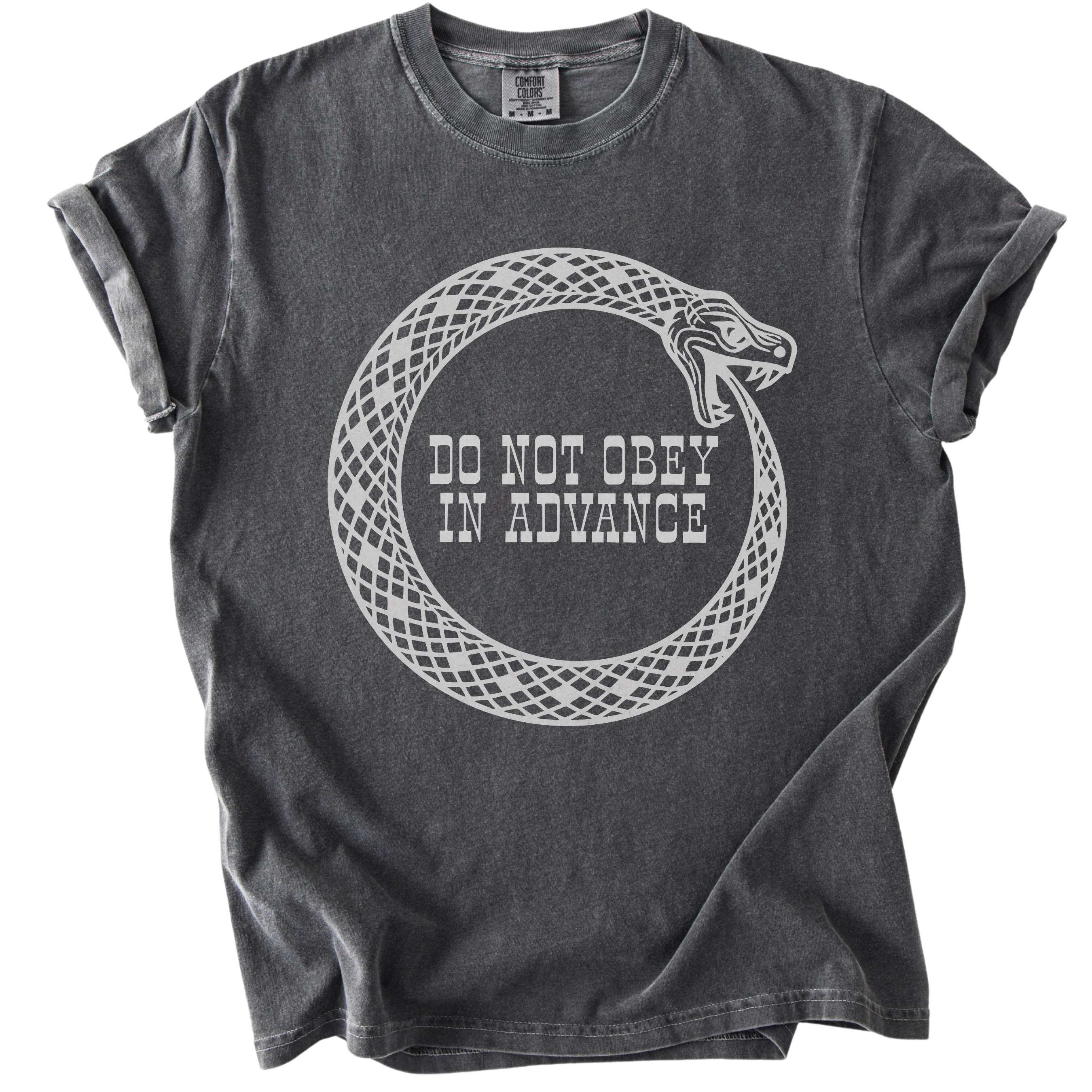Do Not Obey in Advance Snake Tee