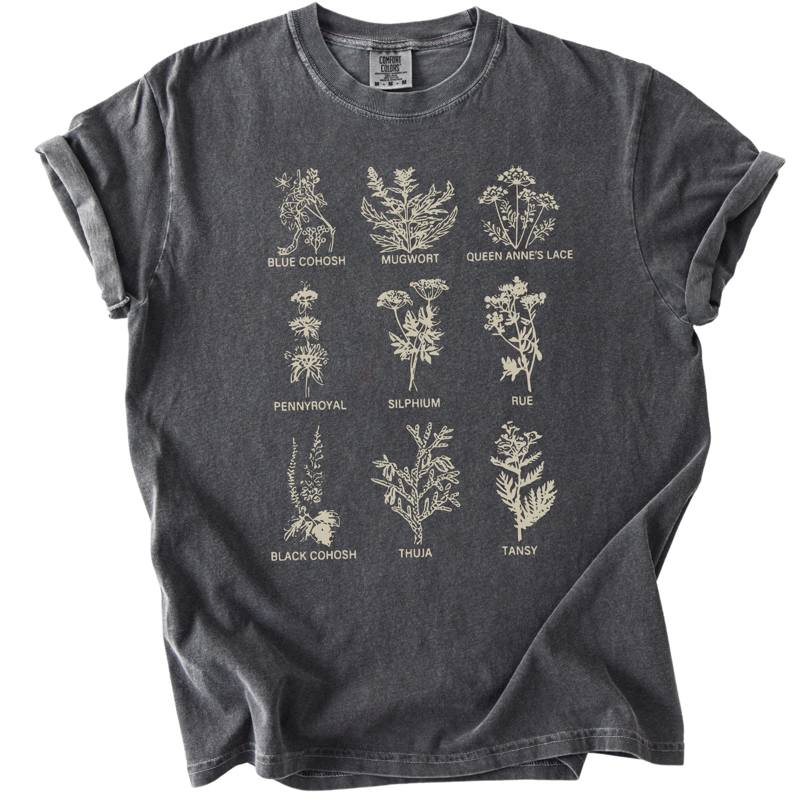 Subtle Pro Choice Abortion Herbs Tee