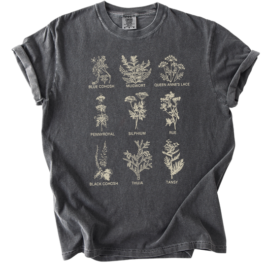 Subtle Pro Choice Abortion Herbs Tee