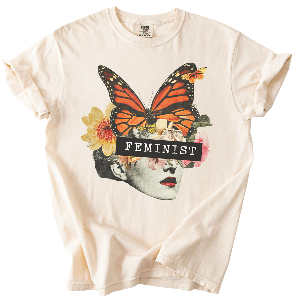 Feminist Butterfly Tee