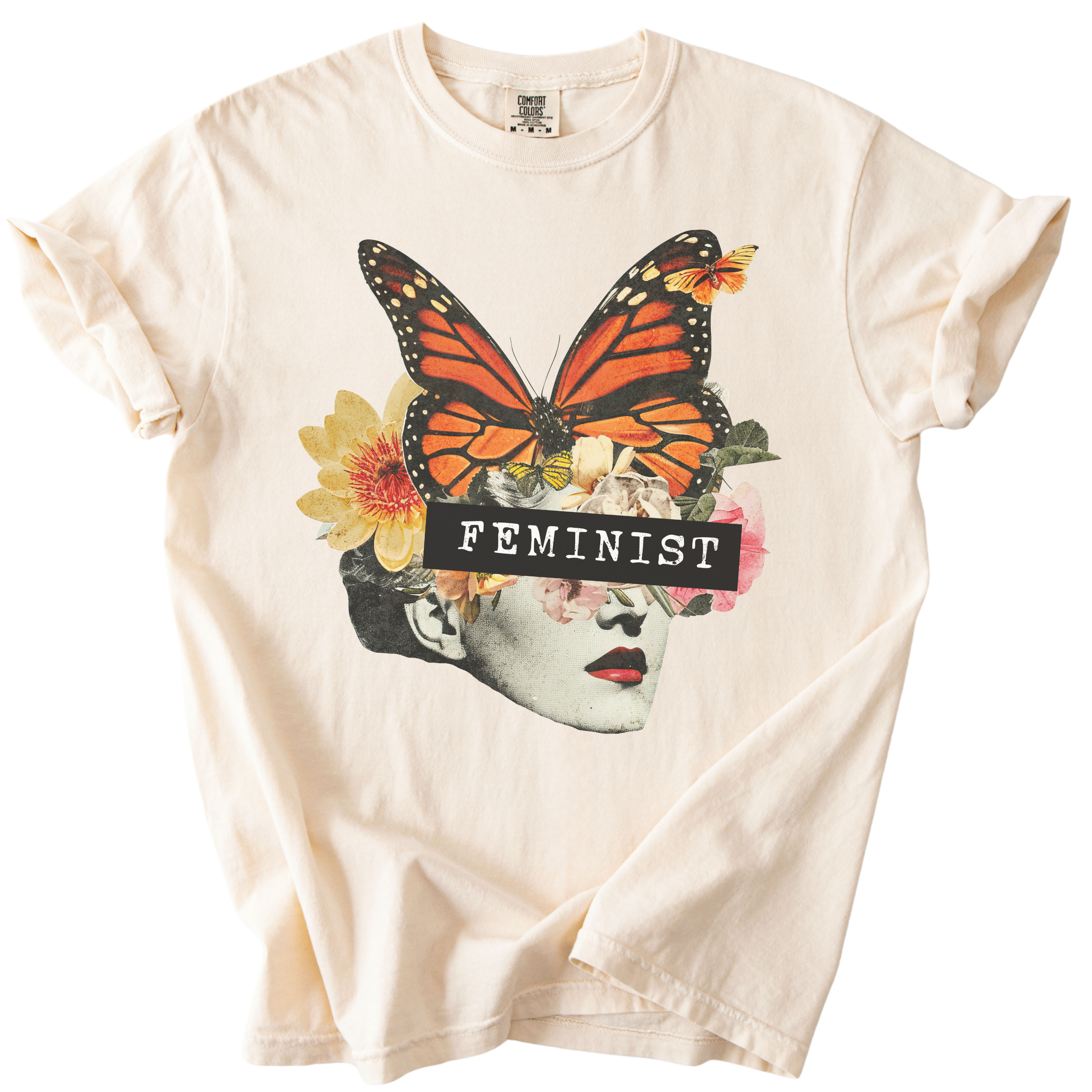 Feminist Butterfly Tee