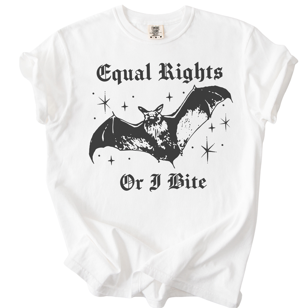 Equal Rights Or I Bite Bat Tee