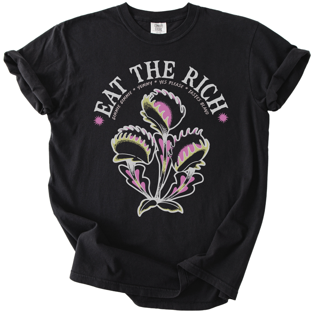 Eat The Rich Venus Fly Trap Tee