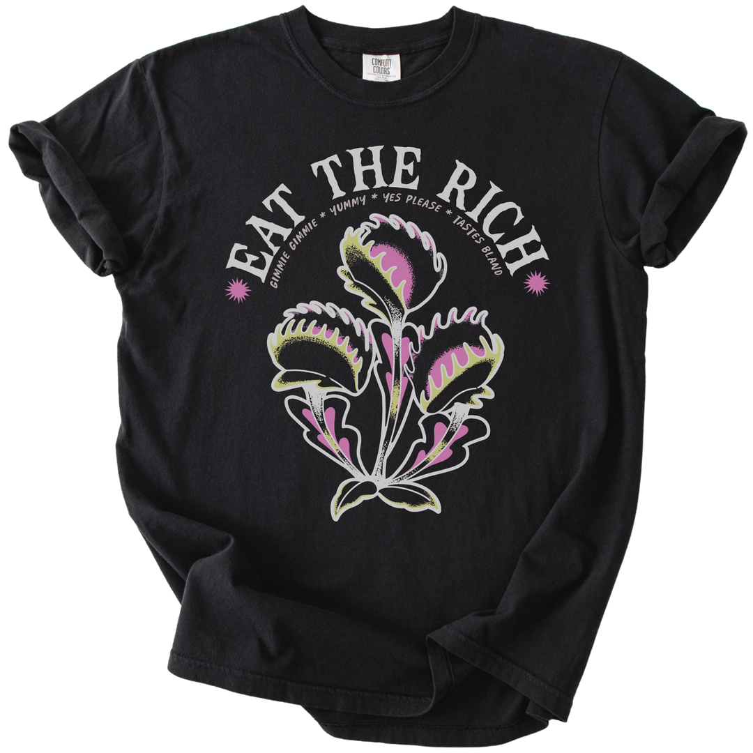 Eat The Rich Venus Fly Trap Tee