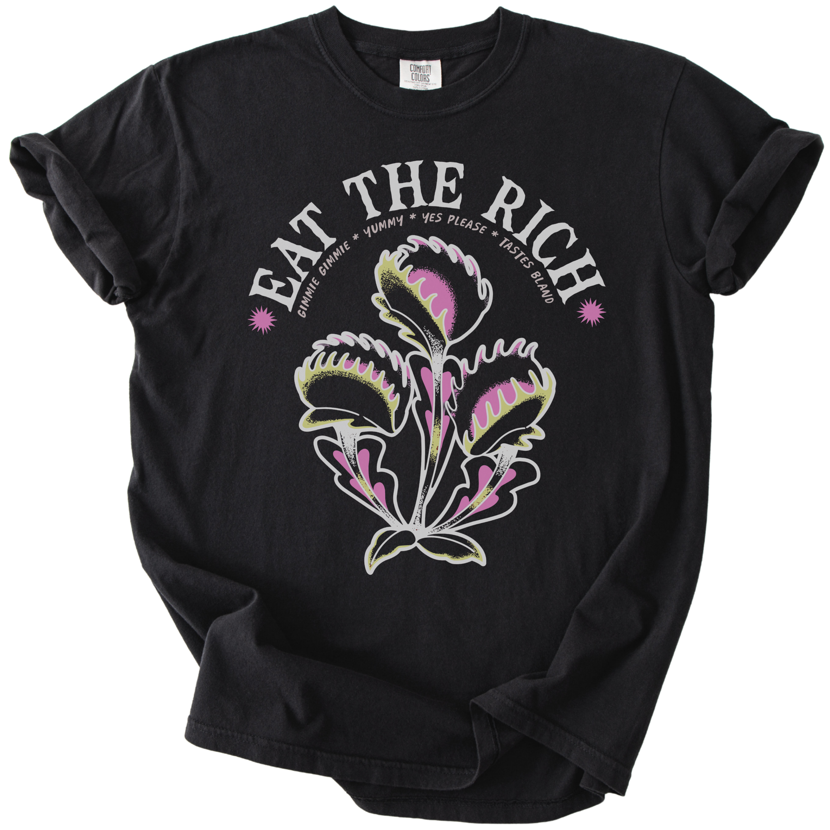 Eat The Rich Venus Fly Trap Tee