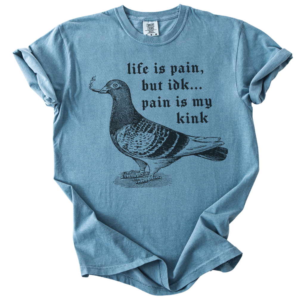 Pigeon Pain is My Kink Tee