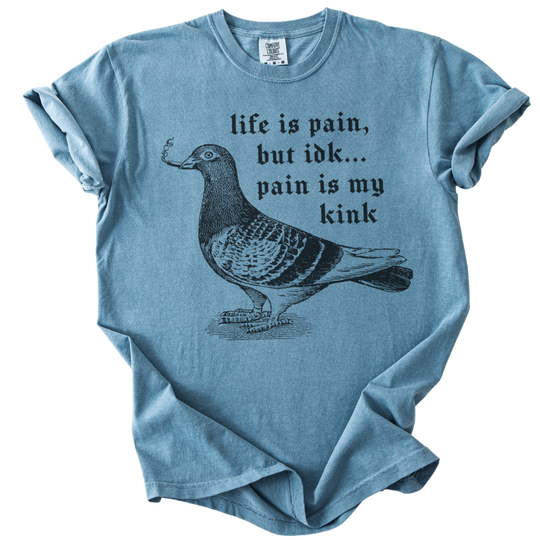 Pigeon Pain is My Kink Tee