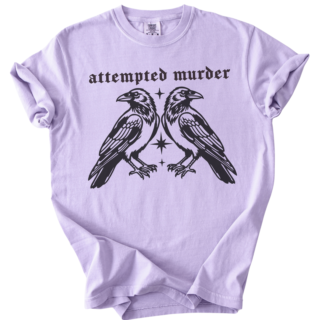 Attempted Murder Crows Tee