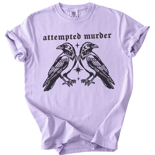 Attempted Murder Crows Tee