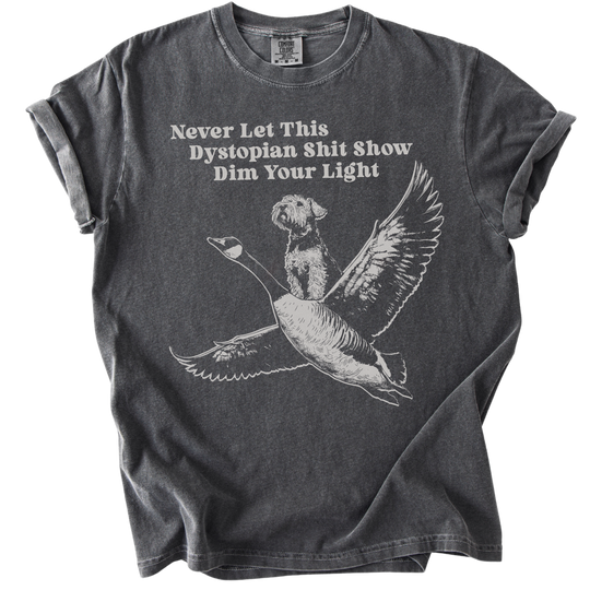 Never Let This Dystopian Shit Show Dim Your Light Tee