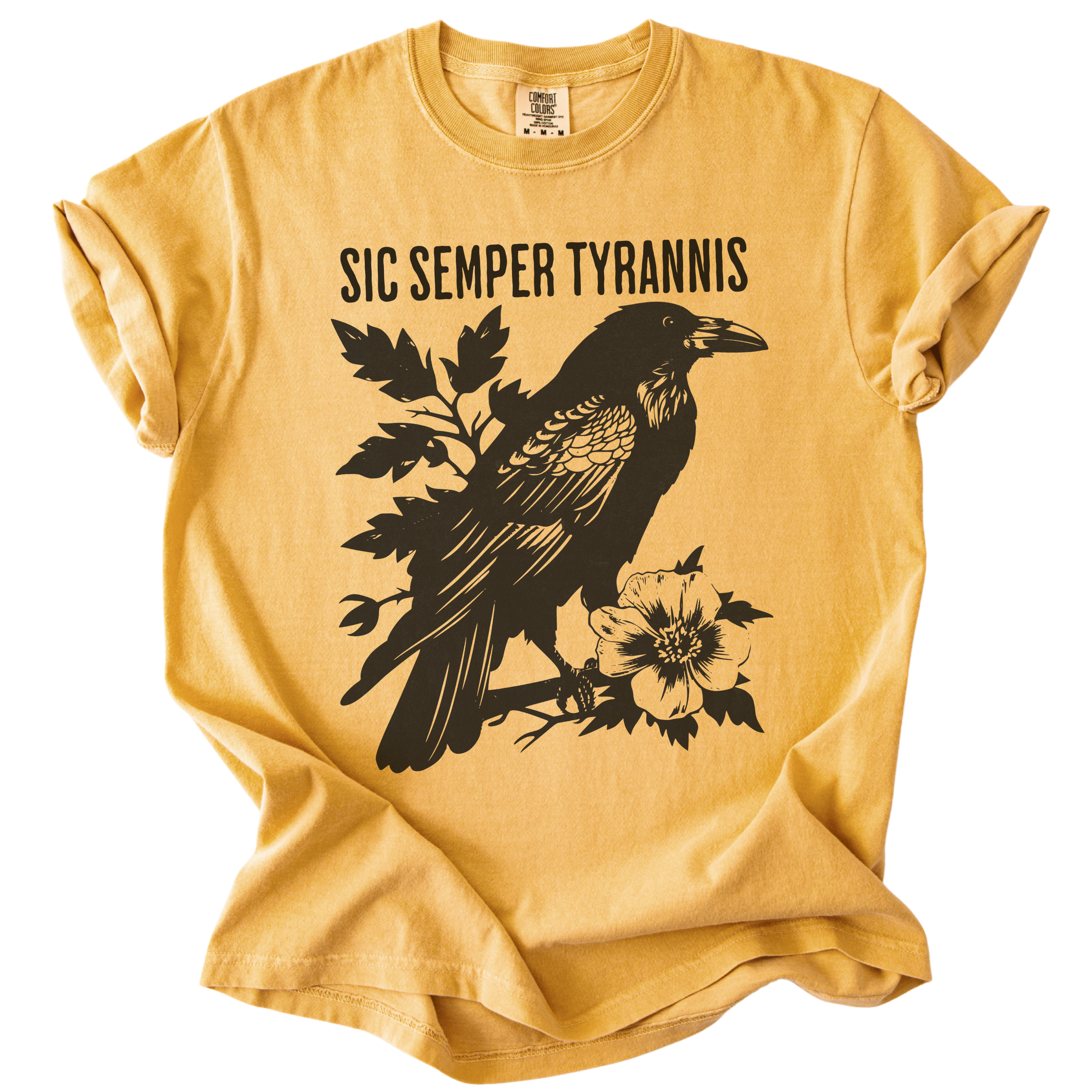 Sic Semper Tyrannis Raven Tee