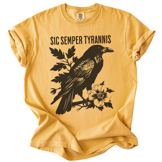 Sic Semper Tyrannis Raven Tee